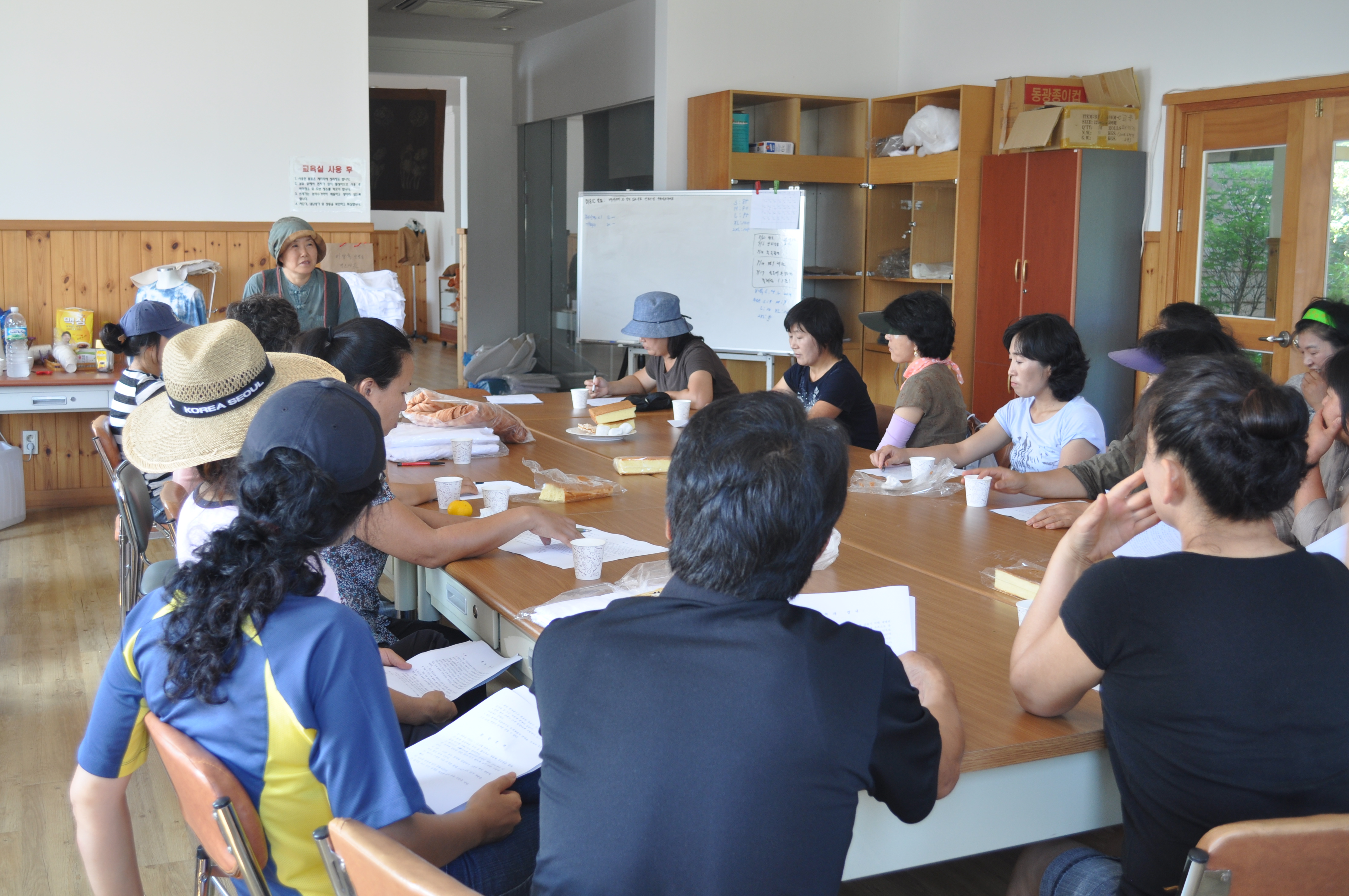 천연염색 기술교육(6회차, 복합염색)